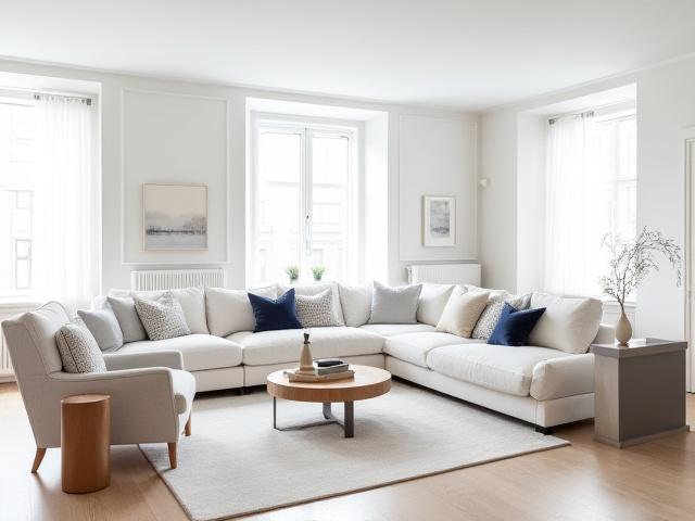 Kerrostaloasunnon olohuoneremontti